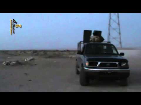 استهداف رتل لقوات النظام يحاول التقدم باتجاه بلدة خناصر بواسطة رشاش 14 من قبل كتائب مجاهدي ابن تيمية