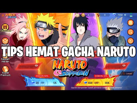 TIPS HEMAT GACHA SKIN NARUTO x MOBILE LEGENDS - CUMA MODAL 2 FASE TOP UP + CICIL HARIAN