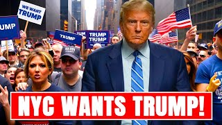 Even New York Wants Trump Now! It's All But Over For Biden!