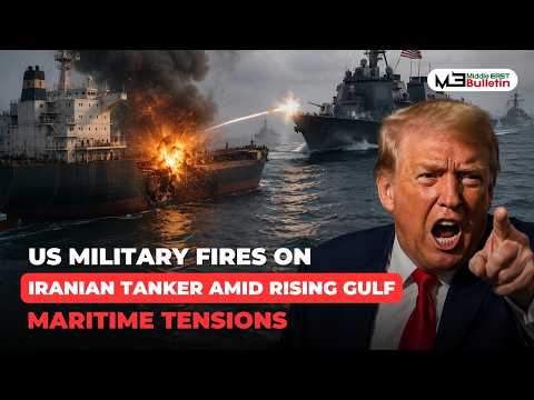 US Fires on Iranian Oil Tanker in Strait of Hormuz | Trump Warns Iran of Bigger Military Action