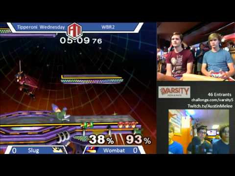 Tipperoni 5 - Slug (Marth) vs Wombat (Falco) - WBR2
