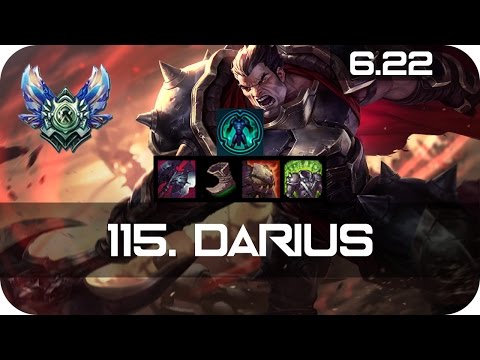 Darius Top vs Irelia Diamond Preseason 7 Season 7 s7 Patch 6.22 2017 Gameplay Guide Build