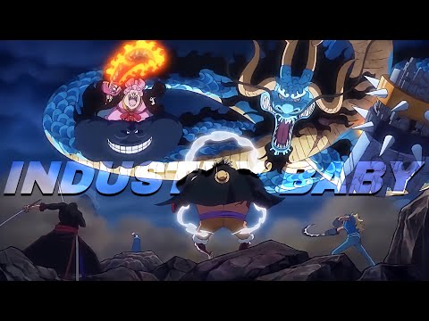One Piece 「AMV 」Episode 1017 Luffy Vs Kaido & BigMom - Lil Nas X, Katy Perry - Industry Baby Vs E.T