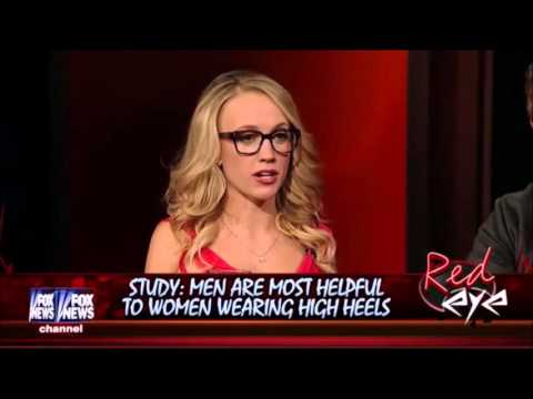 11-21-14 Kat Timpf on Red Eye - Men Help High Heels