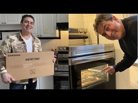 Samsung Wi-Fi Range AIR FRY TRAY (unboxing - demo!)