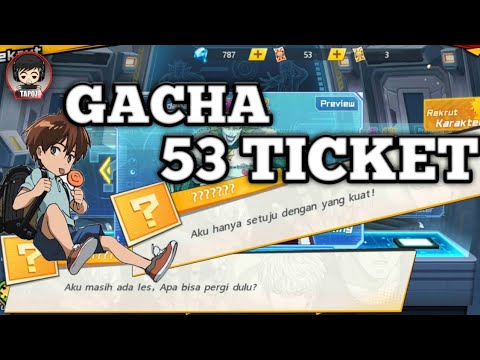 GACHA 53 TICKET = 2 SSR!!! HOKI OR TRIK!??? | One Punch Man The Strongest