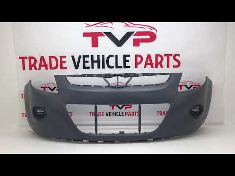 Fits Hyundai I20 2009-2012 Front Bumper Primed No Fog Holes video