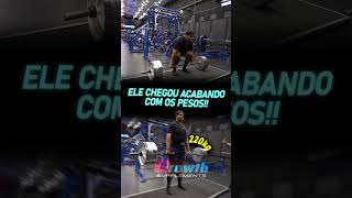 ELE FEZ 220KG PARECER ISOPOR! 🔥😱