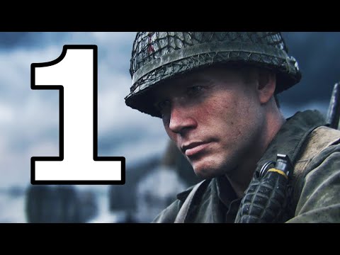 CALL OF DUTY WW2 PS5 Walkthrough Part 1 Full Game - No Commentary Playthrough (4K 60FPS)