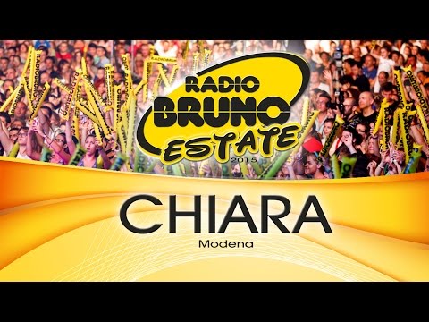 CHIARA @ Radio Bruno Estate 2015 - Modena