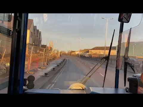 Behind the door: Stagecoach North East MAN 18.220LF Alexander ALX 300 22062 NK54BFF