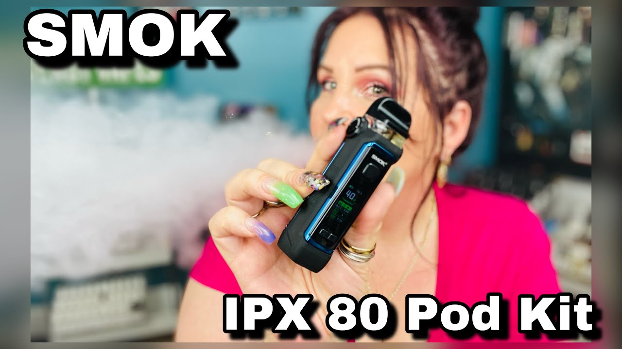 Watch video Dual airflow control SMOK IPX 80 Pod Kit Now Dual airflow control SMOK IPX 80 Pod Kit