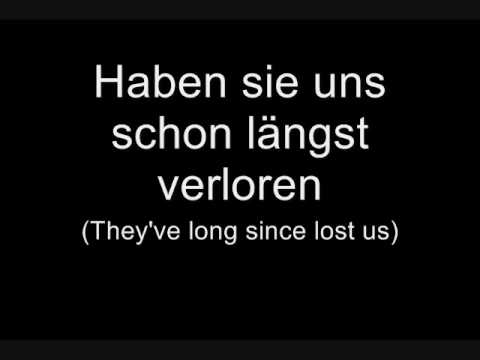 Tokio Hotel - Schwarz (Lyrics w/ English Translation)