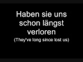 Tokio Hotel - Schwarz (Lyrics w/ English ...