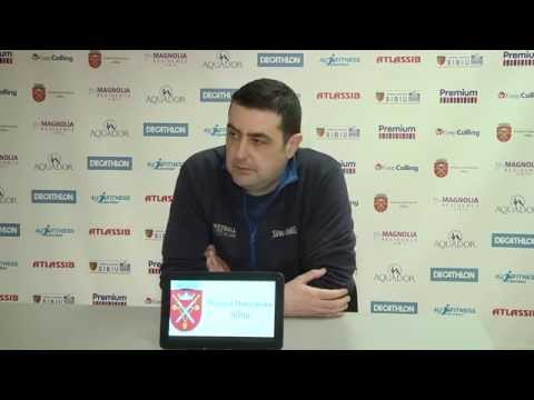 CSU Atlassib Sibiu luptă vineri, pentru victorie, cu Energia Tg. Jiu 27 feb 2015