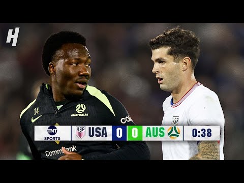 USA vs Australia - FULL Match Highlights & Goals | FIFA International Friendly | October 14, 2025