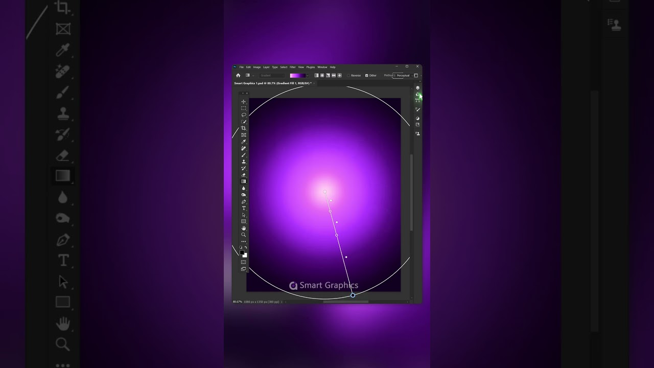 Make Gradient Poster in Adobe Photoshop