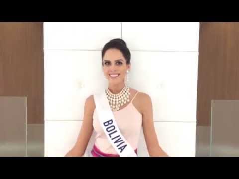 Interview: Miss international Bolivia - Alejandra Panozo Muguertegui