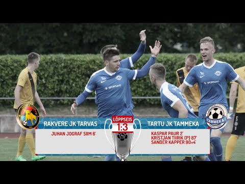 27. voor 2016: Rakvere JK Tarvas - Tartu JK Tammeka 1:3 (1:1)