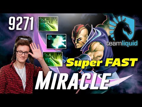 Miracle Super Fast Anti-Mage | 9271 MMR Dota 2