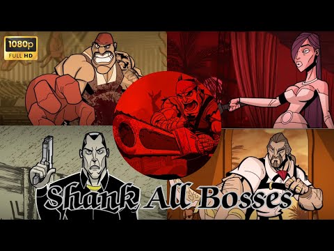 Shank All Boss Fights With Cutscenes [1080p FullHD].