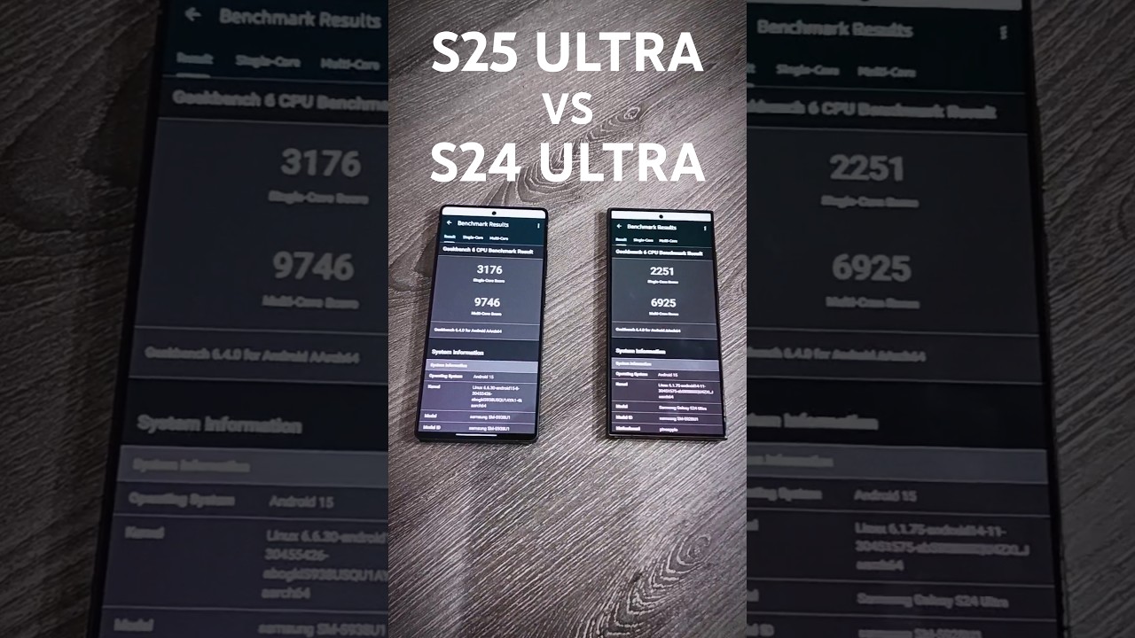 S25 Ultra DESTROYS S24 Ultra - CPU Benchmark