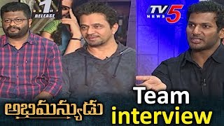 Abhimanyudu Movie Team Exclusive Interview