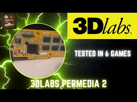 3DLabs Permedia 2 - Tested in 6 Games
