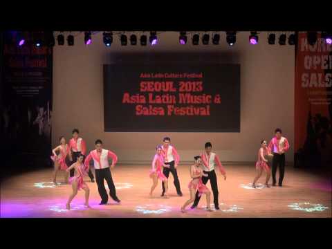 2013Asia Latin Music & Salsa Festival Korea open salsa championships 프로젝트 팀 H ( 안무 정훈 주희)