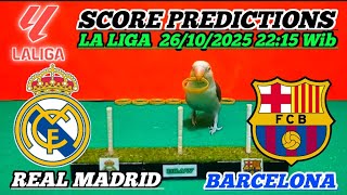 REAL MADRID VS BARCELONA || EL CLASICO LA LIGA 2025/2026 || SCORE PREDICTION