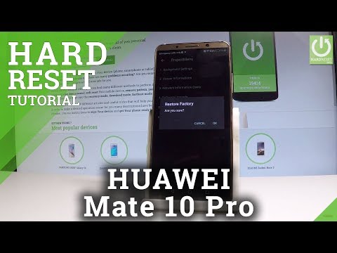 HUAWEI Mate 10 Pro HARD RESET / Reset Code / Wipe Data
