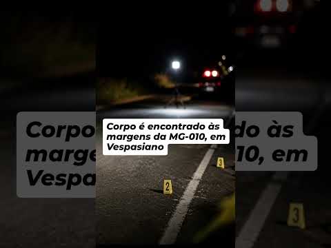 Corpo é encontrado próximo ao Conjunto Caieiras, em Vespasiano