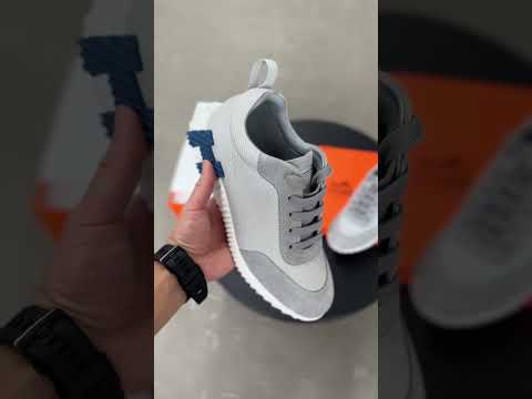 Кроссовки Bouncing Gray мужские серые кожа замша и текстиль - фото 1 - id-p2616940836