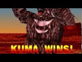 Tekken Kuma Win Pose