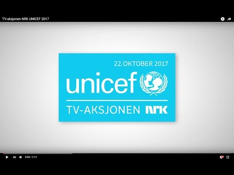 TV-aksjonen NRK UNICEF 2017