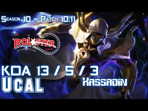 KT Ucal KASSADIN vs SYNDRA APC - Patch 10.11 KR Ranked