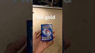 ALL GOLD #pokemon #pokemoncards #cards #charizard #pokemoncommunity