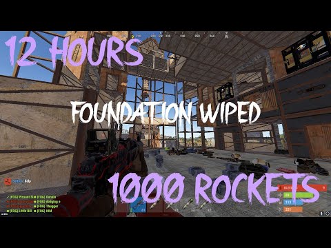SMACKERS WIPE PROGRESSION / 1000 ROCKETS / 12 HOURS