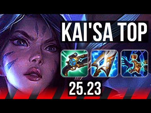 KAI'SA vs IRELIA (TOP) | 4k comeback, Godlike | EUW Master | 25.23