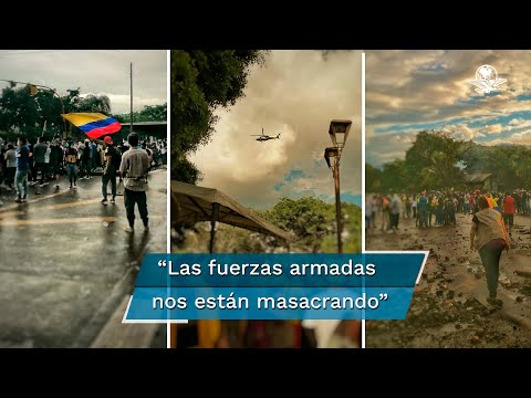 Protestas en Colombia: “No somos terroristas, queremos un mejor país”