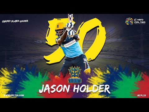 FIFTY CLUB | JASON HOLDER | #CPL20 #JTvBT #FiftyClub #CricketPlayedLouder