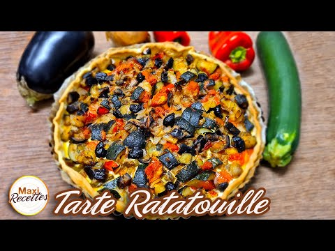 Tarte à la Ratatouille Recette Facile et Rapide