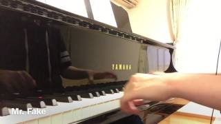 猫背が【Mr.Fake】を弾いてみた