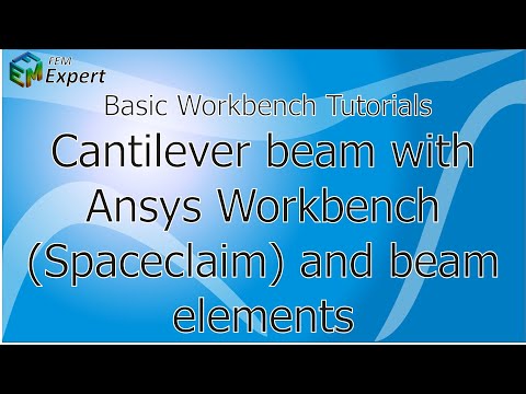 Ansys Workbench Tutorial Cantilever Beam Elements Spaceclaim 3