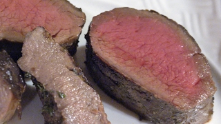 Venison Backstrap with Red Wine Pan Sauce Recipe