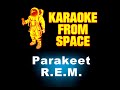 R.E.M. • Parakeet | Karaoke • Instrumental • Lyrics