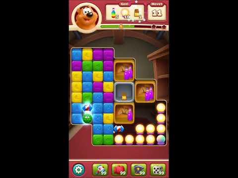 Toon Blast Level 4012 - NO BOOSTERS 🐻🐺🐱 | SKILLGAMING ✔️