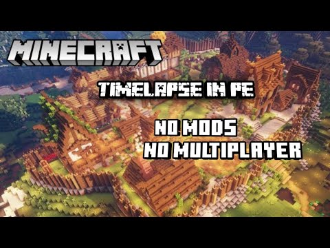 How to make Timelapse video in Minecraft PE | Minecraft Command Tutorial | #minecraft #shorts