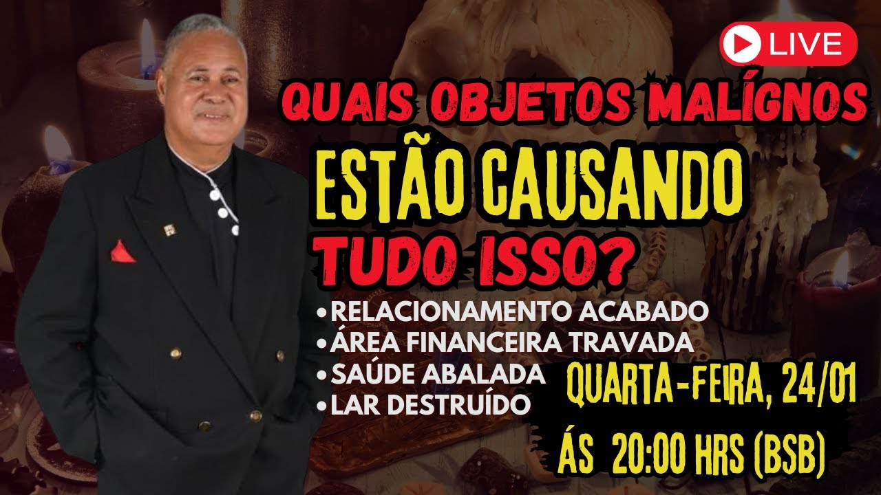 🚨QUAIS OBJETOS MALIGNOS ESTÃO CAUSANDO TUDO ISSO ?🚨