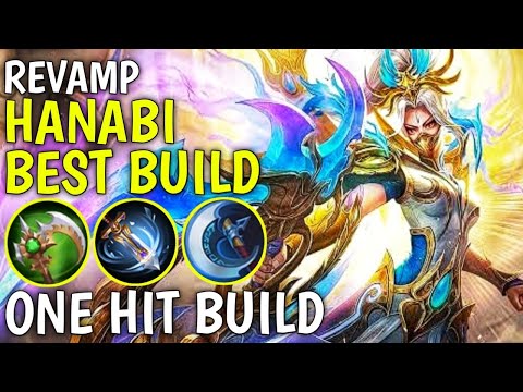 HANABI BEST BUILD 2022 | TOP 1 GLOBL HANABI BUILD | HANABI REVAMP 2022 | REVAMP HANABI BEST BUILD